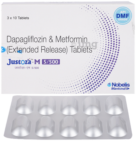 Justoza-M 5/500 Tablet ER