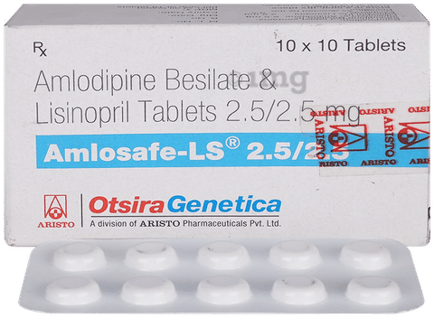 Amlosafe-LS 2.5mg/2.5mg Tablet