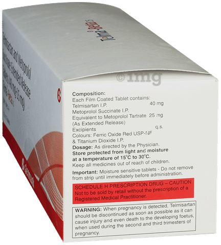 Telma-Beta 25 Tablet ER image