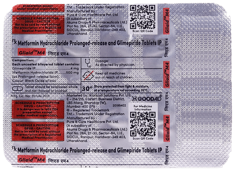 Gliaid M4 Tablet PR
