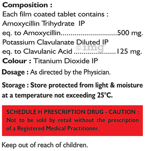 Clavday 625 Tablet image Clavday 625 Tablet image