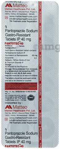 Pantotec 40 Tablet image
