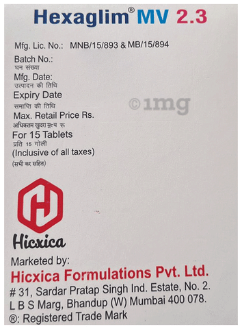 Hexaglim MV 2.3 Tablet SR image