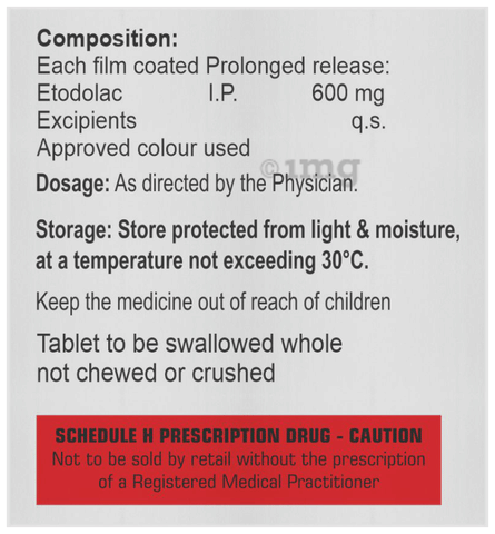Etodamp 600mg Tablet image
