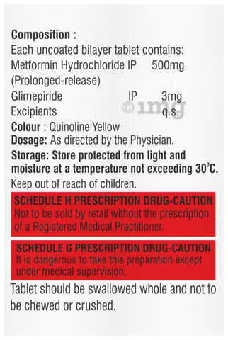 Mexfib G 3mg/500mg Tablet SR