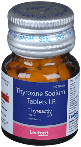 Thyroactiv 50 Tablet image Thyroactiv 50 Tablet image