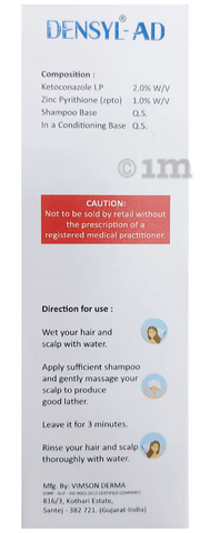 Densyl-AD Anti Dandruff Shampoo image Densyl-AD Anti Dandruff Shampoo image
