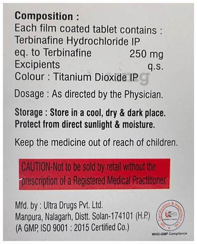 Myterb 250 Tablet
