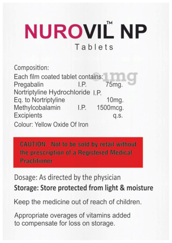 Nurovil NP Tablet image Nurovil NP Tablet image