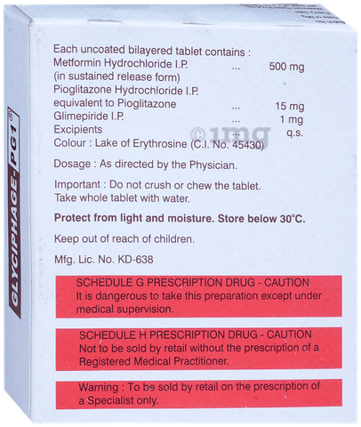 Glyciphage-PG 1 Tablet SR image