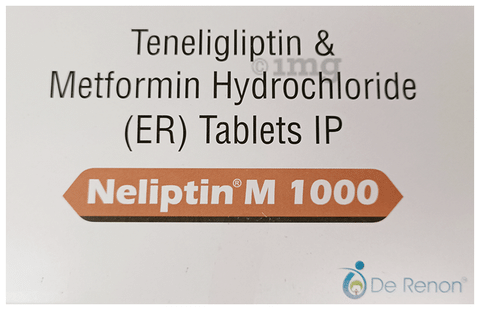 Neliptin M 1000 Tablet ER