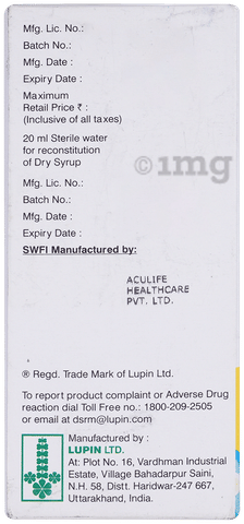 Doxcef 100mg/5ml Syrup image Doxcef 100mg/5ml Syrup image