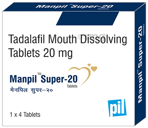 Manpil Super 20mg Tablet MD