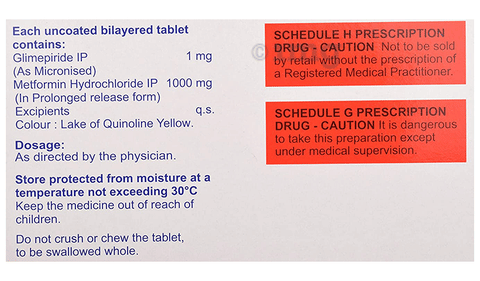 GlimSer Forte 1 Tablet PR image GlimSer Forte 1 Tablet PR image