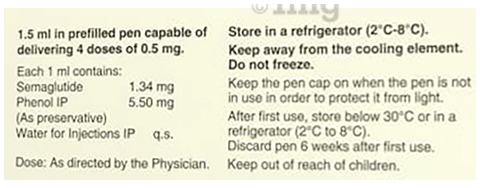 Semaneo 0.5mg Injection Combipack image