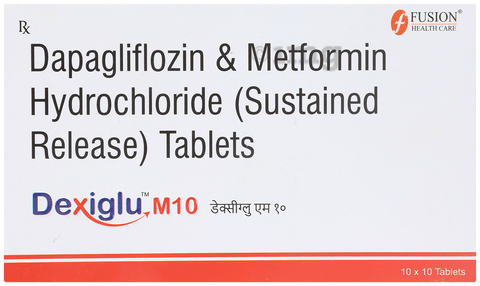 Dexiglu M 10 Tablet SR image