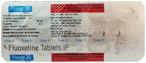 Flunap 20 Tablet image