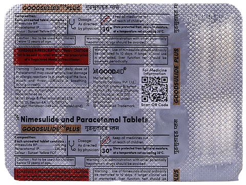 Goodsulide Plus Tablet image