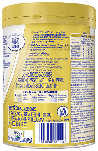 Nestle Nan Excella Pro Stage Infant Formula Milk powder (Up to