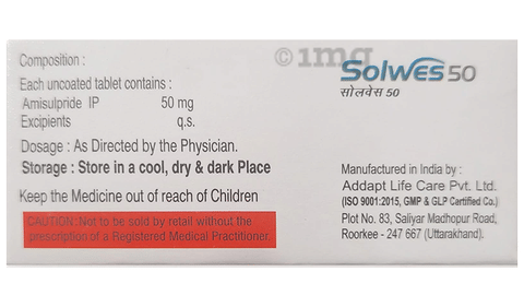 Solwes 50 Tablet image