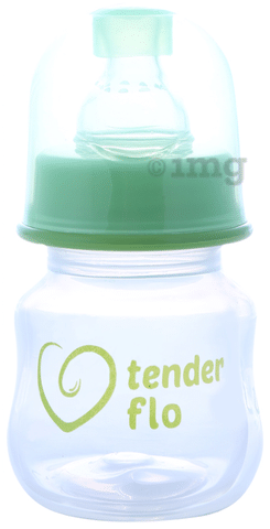 Tender flo Feeding Bottle Medi Feed Green