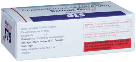 Decmax  8mg Tablet image