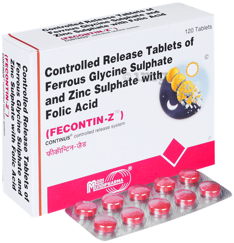 Fecontin-Z Tablet CR image Fecontin-Z Tablet CR image