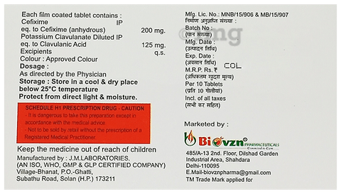 Caftyca-CV Tablet