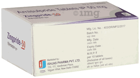 Zingpride 50mg Tablet image