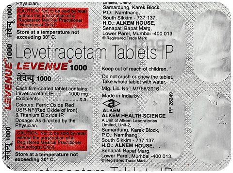 Levenue 1000 Tablet image Levenue 1000 Tablet image