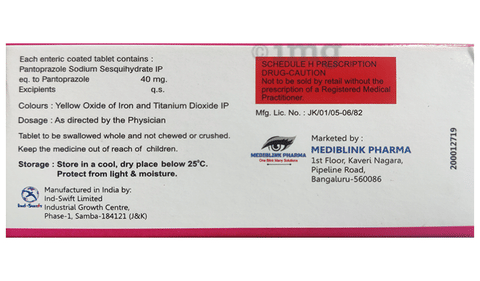 Pantablink 40 Tablet image Pantablink 40 Tablet image