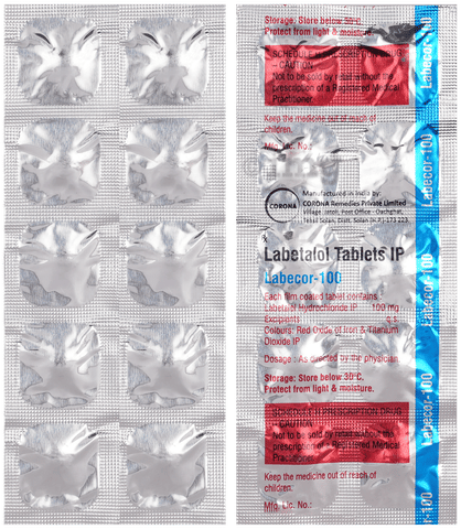 Labecor 100mg Tablet image