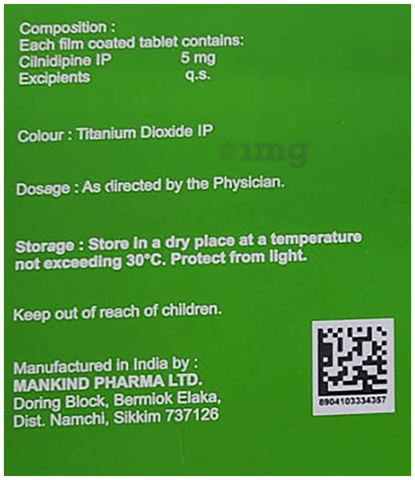 Cilaheart 5 Tablet image