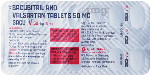 Sacu-V 50 Tablet image