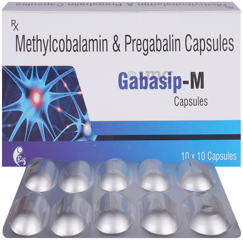 Gabasip M 750mcg/75mg Capsule