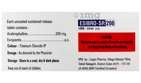 Esibro-SR 200 Tablet image
