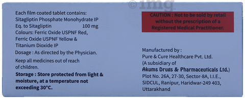 Sitahenz 100mg Tablet image Sitahenz 100mg Tablet image