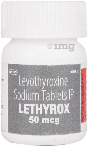 Lethyrox 50 Tablet image Lethyrox 50 Tablet image