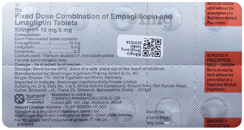 Xilingio 10mg/5mg Tablet image Xilingio 10mg/5mg Tablet image