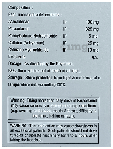 Sifenac-Cold Tablet