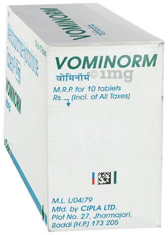 Vominorm 10mg Tablet image