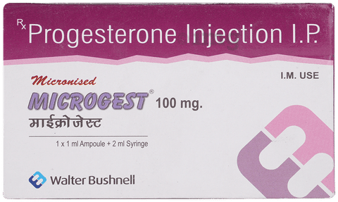 Microgest 100mg Injection image