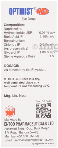 Optihist Eye Drop image