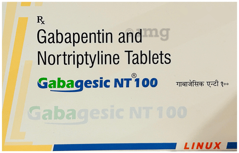 Gabagesic NT 100 Tablet image