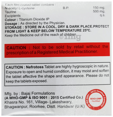 Nefrotoss Tablet image