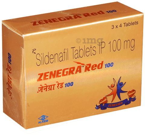 Zenegra Red 100mg Tablet image
