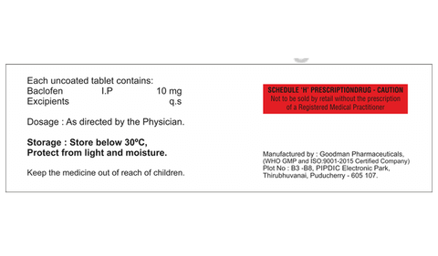 Baclorey 10 Tablet image