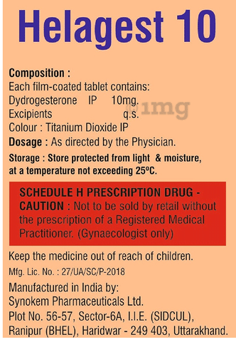 Helagest 10 Tablet
