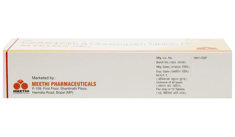 Mycloz Plus 0.5mg/10mg Tablet image Mycloz Plus 0.5mg/10mg Tablet image