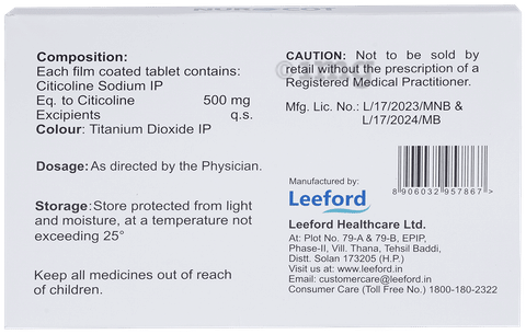 Nurocot 500mg Tablet image